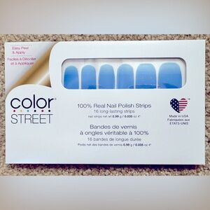 Unopened Color Street nail strips Beach House Blues